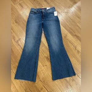 Lucky Brand Blue Flare Wide Leg Jeans